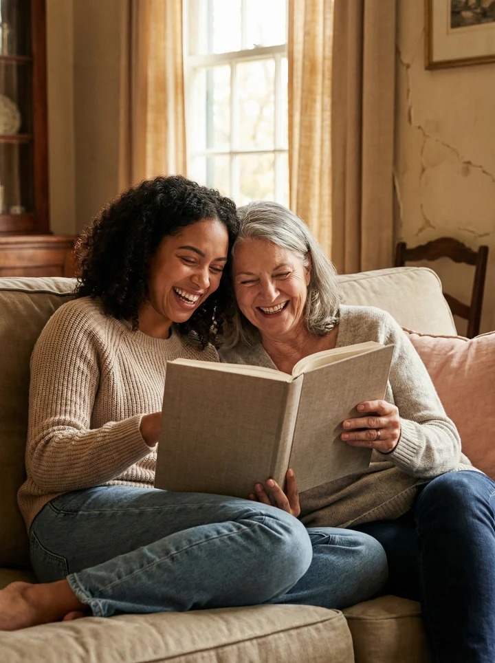 For Mum personalised book cover