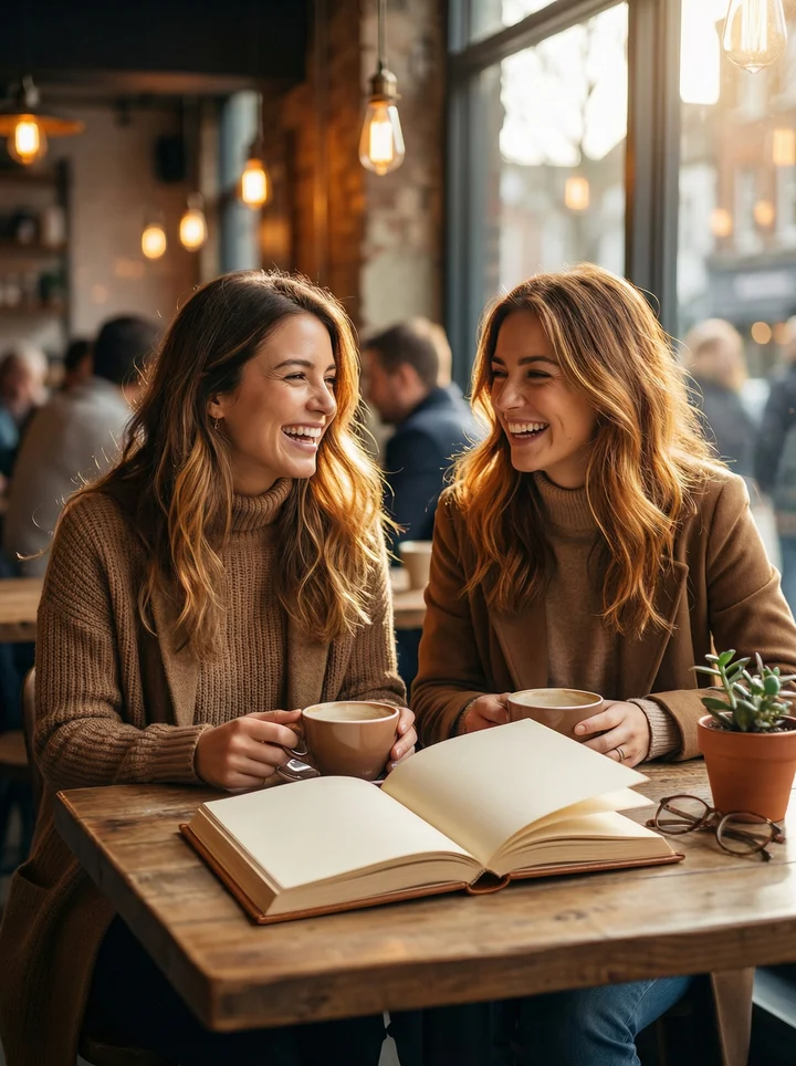 Friendship personalised book cover